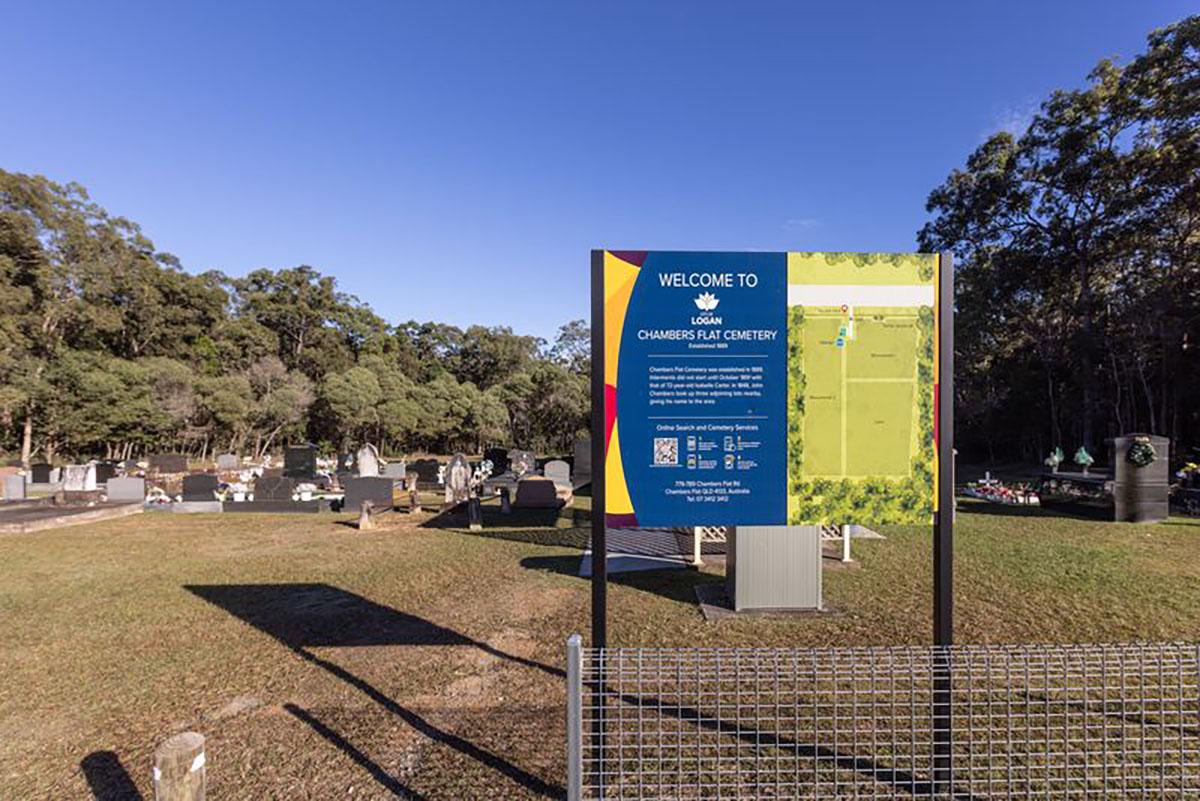 Chambers flat cemetery