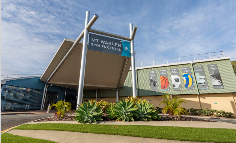 Front view of the Mount Warren Sport and fitness centre