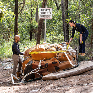 Logan City Council’s Illegal Dumping Taskforce has received a $90,000 boost from the Queensland Government.